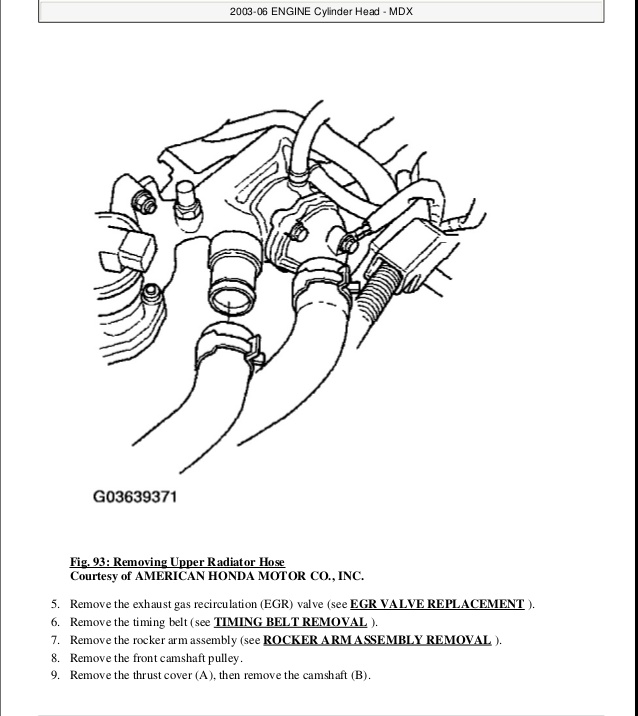 2006 acura mdx repair manual free download